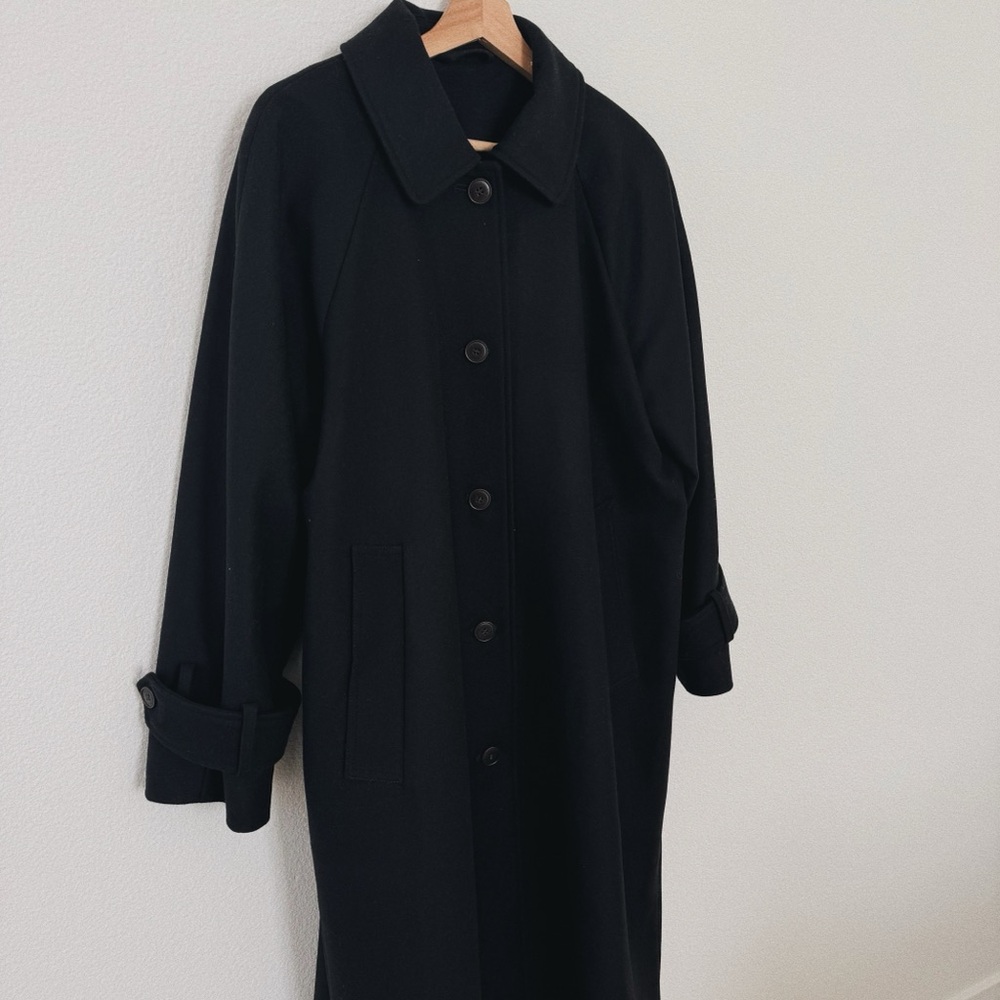 Skall Studio Macy Coat in Black 100% wool NWT